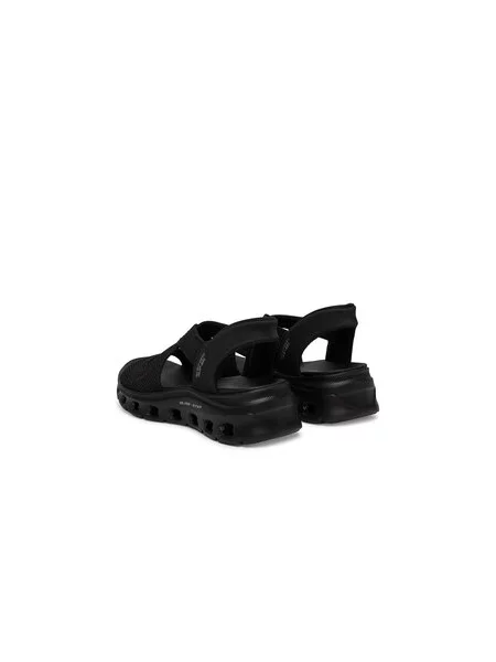 Szandál Skechers Slip-ins Glide-Step fekete