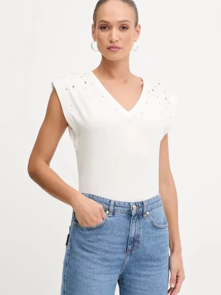 Morgan tricou DCLO alb