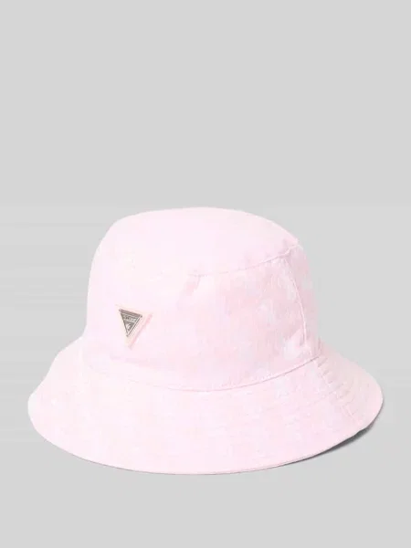 Czapka Guess Activewear z logo różowa