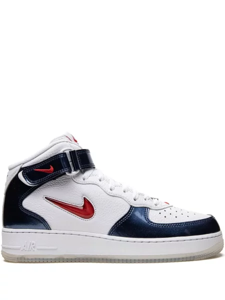 Tenisice Nike Air Force 1 s printom crna
