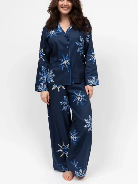 Пижама Cyberjammies из модала синяя