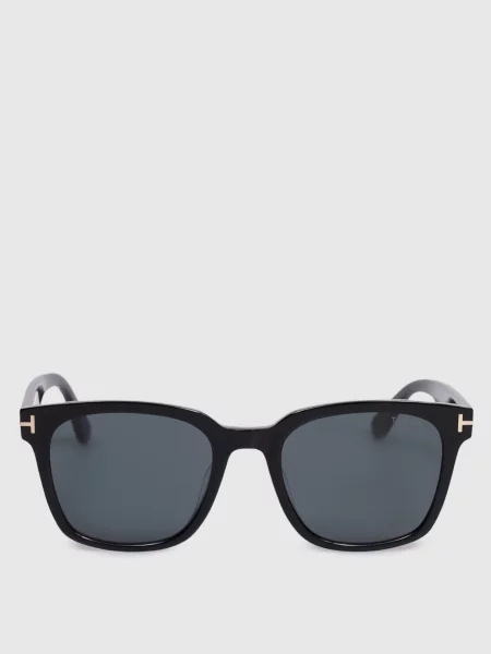 Сонцезахисні окуляри з логотипом Tom Ford чорні