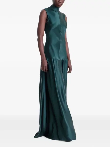 Rochie Fforme fără mâneci verde