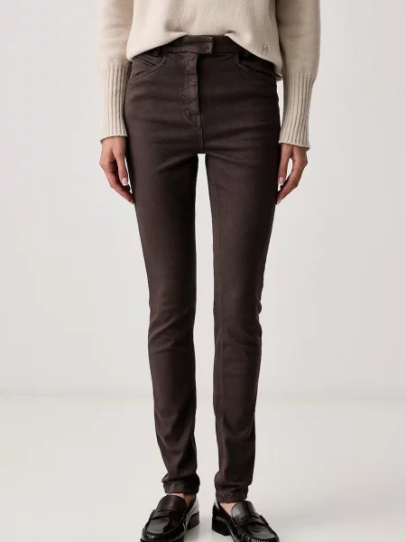 Marella blugi skinny pentru femei MLSCONDOR maro