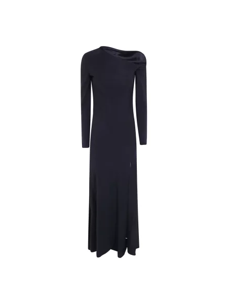 Sukienka maxi Alberta Ferretti czarna