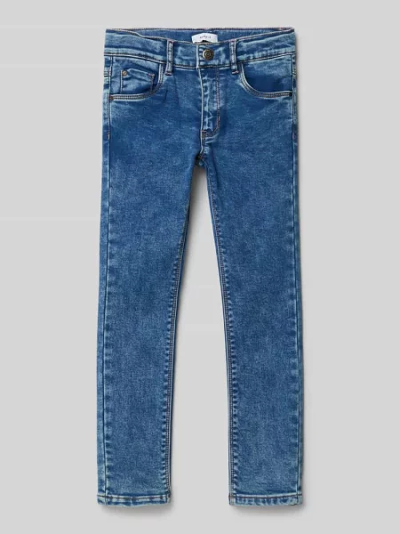 Jeansy o kroju slim fit z 5 model ‘SALLI’ Name It niebieskie