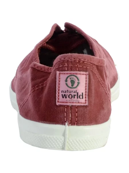 Pantofi Natural World bordo