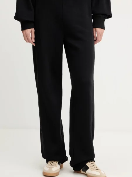 BOSS pantaloni de trening uni negru