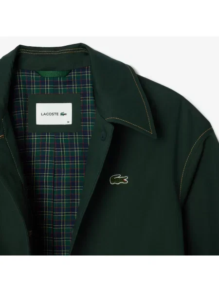 Lacoste Płaszcz zielony