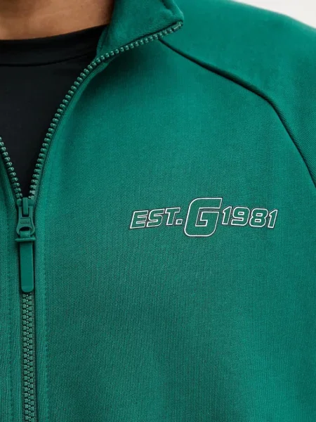 Кофта Guess MENTORE з принтом зелений