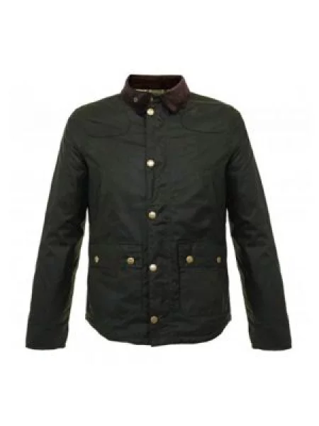 Woskowany parka Barbour zielona