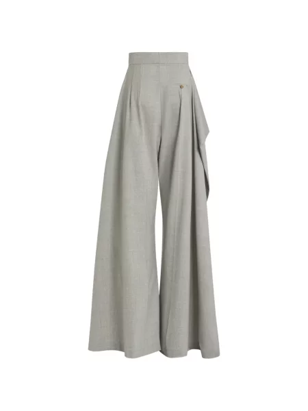 Pantaloni A.w.a.k.e. Mode drapate gri