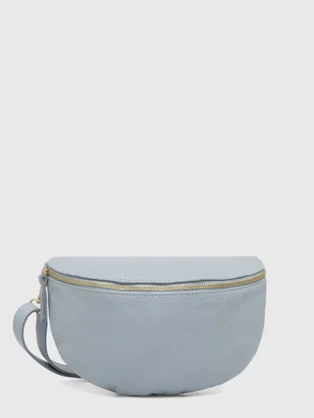 Кожена чанта за кръст Answear Lab бежово