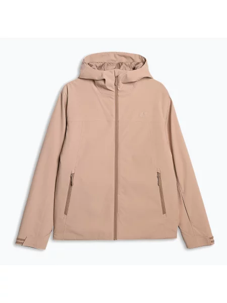 Geacă de schi pentru bărbați 4F beige bej