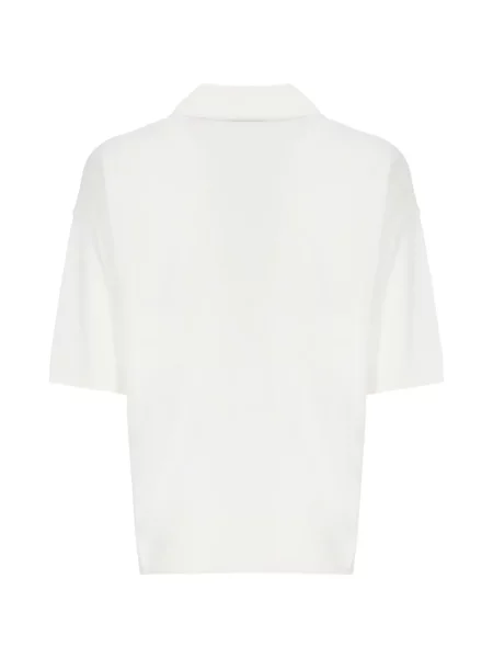 Scurt tricou polo Kangra alb