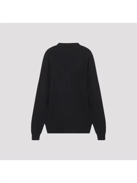 Sweter Lemaire wełniany czarny