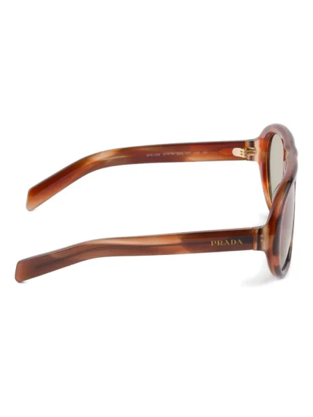 Saulės akiniai Prada Eyewear ruda