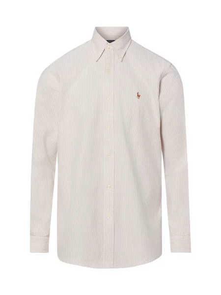 Polo Ralph Lauren koszula codzienna Mężczyźni Comfort Fit S beżowy