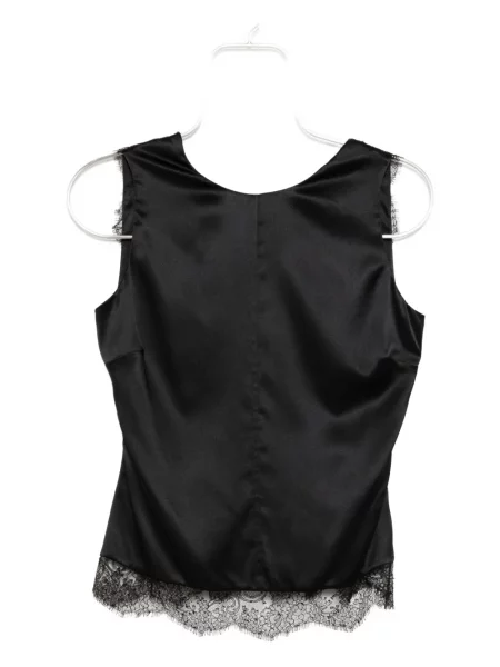 Top Tom Ford din satin negru