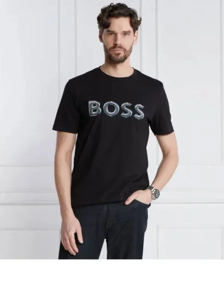 BOSS GREEN 2 db-os póló fekete