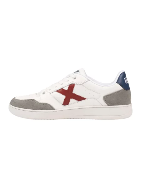 Sneakersy Munich skórzane białe