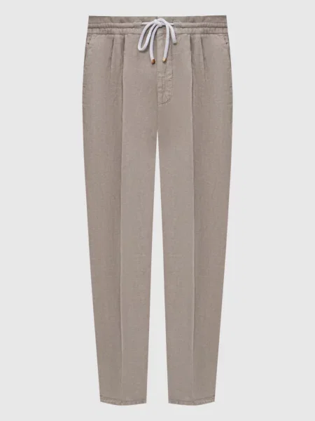 Льняные брюки Brunello Cucinelli