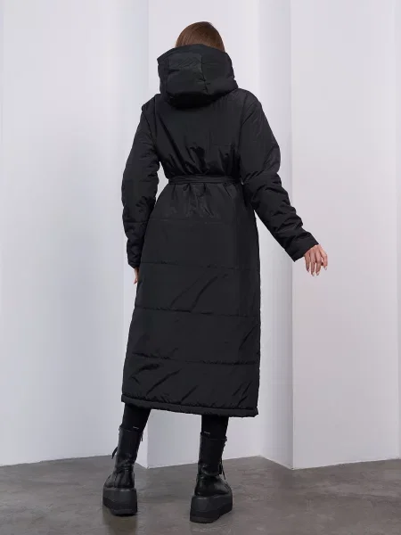 Зимова куртка ISSA Plus чорний