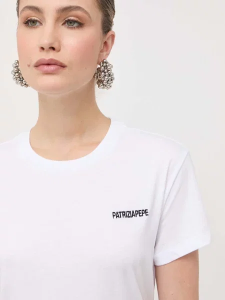 Тениска Patrizia Pepe бяло
