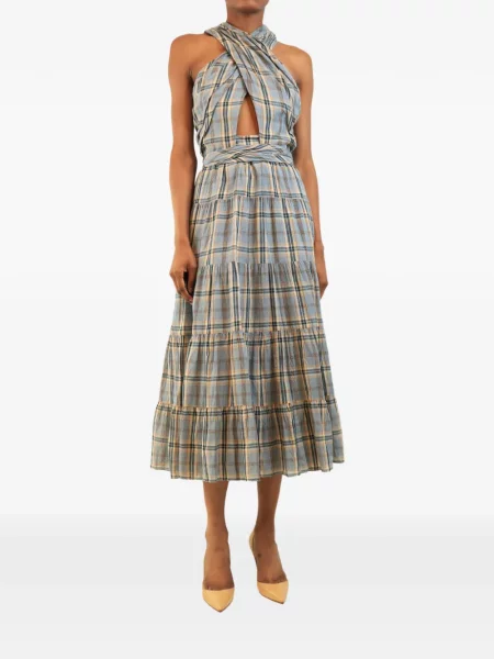 Rochie midi Ulla Johnson albastru