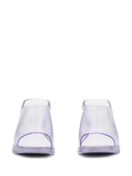 Прозрачни мюли Marc Jacobs виолетово