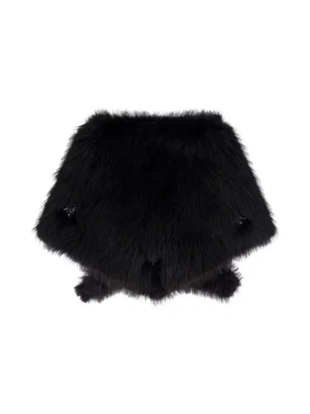 Futro Simone Rocha czarne