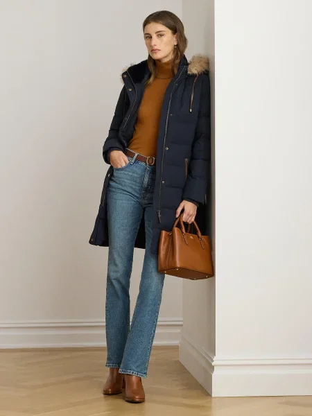 LAUREN RALPH LAUREN Palton de iarnă Bleumarin