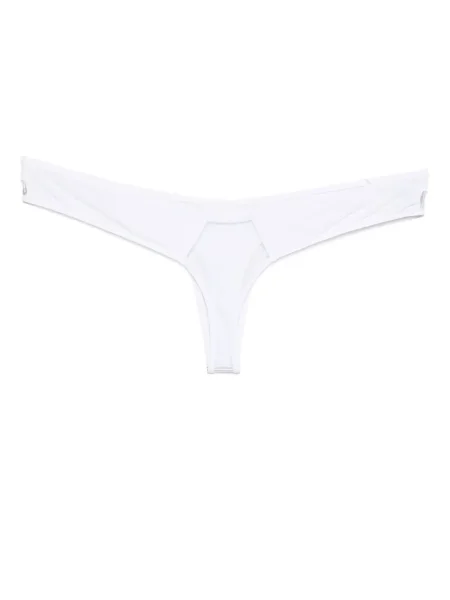 Chiloți tanga Maison Close alb