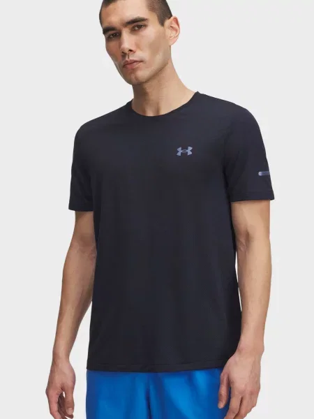 Бесшовная спортивная футболка Under Armour синяя