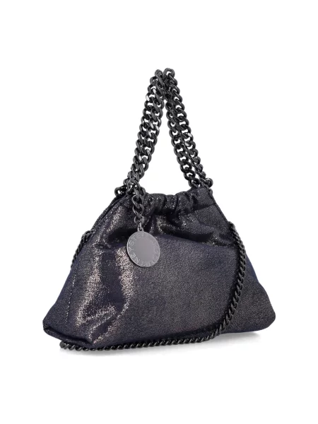 Torebka Stella Mccartney ze sznurkiem niebieska