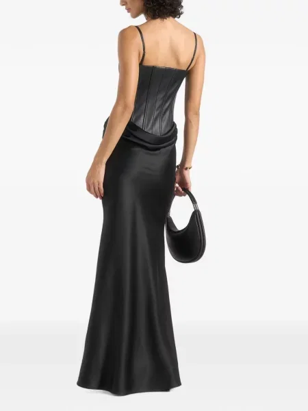 Rochie maxi Manière De Voir negru