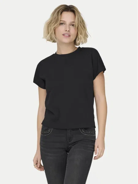 ONLY Tricou Erica Oversize negru