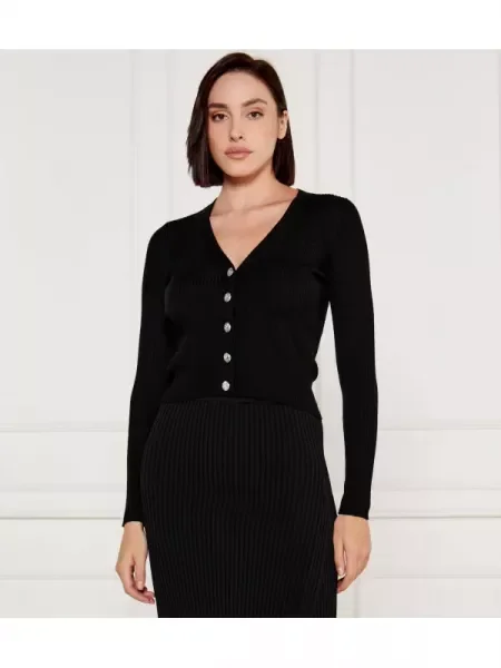 Pinko De lână cardigan TILACINO negru