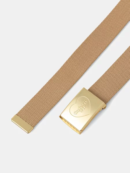 Carhartt WIP Heart Clip μπεζ