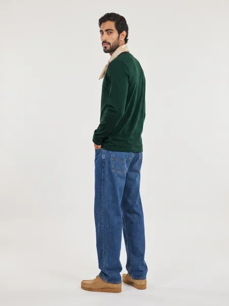 Tricou Timberland cu broderie verde