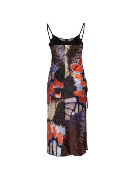 Rochie midi Staud cu imagine negru