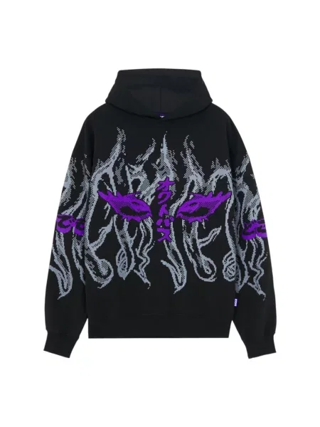 Bluza z kapturem Octopus czarna