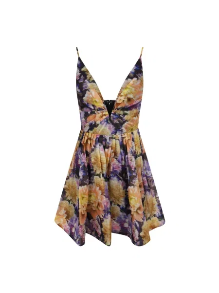 Sukienka mini Zimmermann z dekoltem w serek