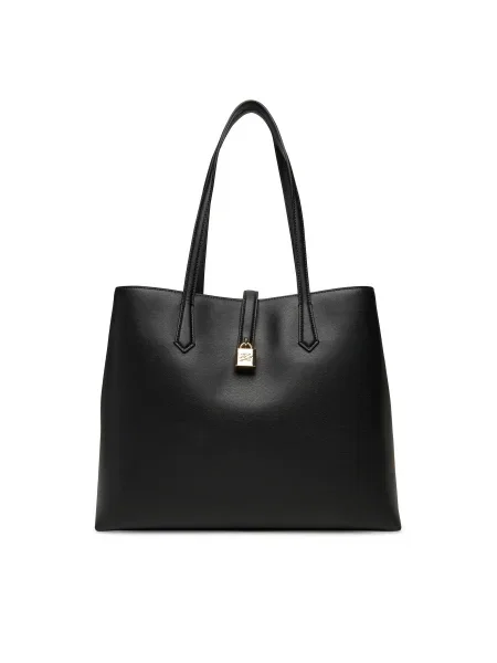 Karl Lagerfeld geantă de piele negru