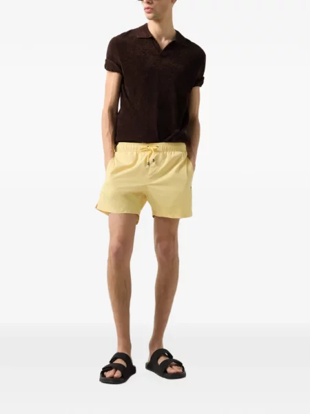 Tricou polo Bogner tricotate maro