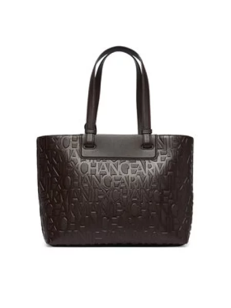 Kabelka Armani Exchange hnědá
