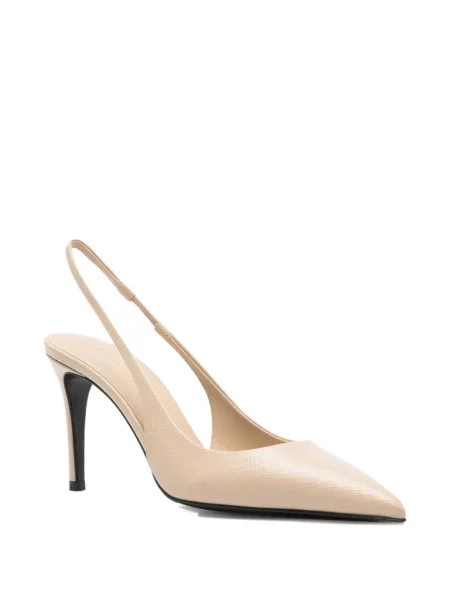 Pantofi cu toc Prada din piele