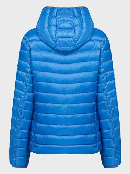 Утепленная куртка Tommy Hilfiger в полоску голубая