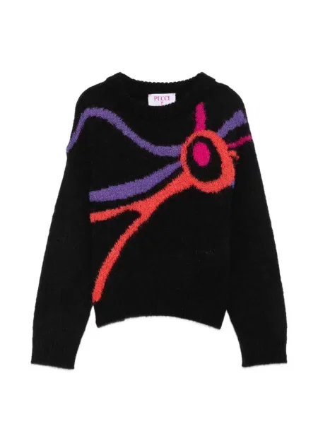 Sweter dziecięcy Pucci czarny
