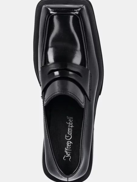 Кожаные туфли Jeffrey Campbell черные